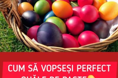 Ce trebuie să pui în vopseaua ouălor de Paște, ca să iasă uniform, fără pete și fără dâre. Secretul bunicilor noastre de la țară (NG)