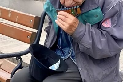 Cine e, de fapt, cerșetorul din imagine. A fost un artist român îndrăgit, dar acum a ajuns de nerecunoscut (NG)