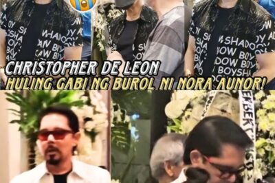 UPDATE! CHRISTOPHER DE LEON DI MAIWASAN MAGING EMOTIONAL SA HULING GABI NG BUROL NI NORA AUNOR (NH)