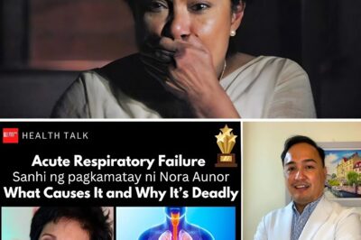 Acute Respiratory Failure: The Silent Killer Behind the Death of Nora Aunor