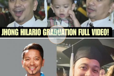 Jhong Hilario Graduate Na Sa Kolehiyo Bilang Magna Cumlaude!