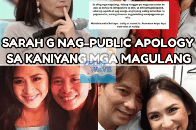 Sarah Geronimo Humingi Ng Paumanhin Sa Kanyang Mga Magulang After 2 Years!