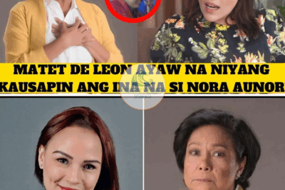 Matet De Leon, Hindi Kinayang Dedmahin Ang Inang si Nora Aunor!
