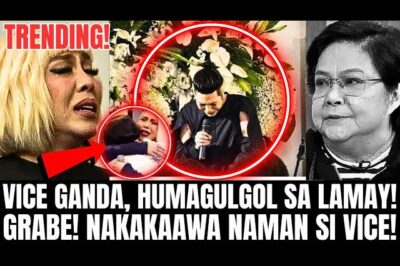 Vice Ganda, Hindi Napigilang Umiyak sa Lamay ni Nora Aunor — “Ang sakit. Hindi ko matanggap na wala ka na” (NH)