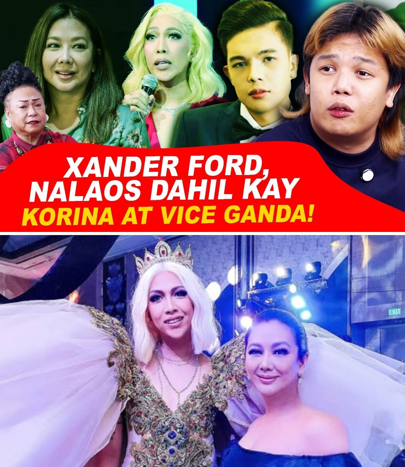 VICE GANDA AND KORINA SANCHEZ THE REASON BEHIND XANDER FORD’S FALL