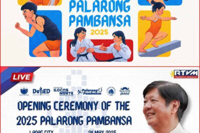 Nagliyab ang Entablado! Palarong Pambansa 2025 Opening Ceremony sa Ilocos Norte, Viral sa Ganda!