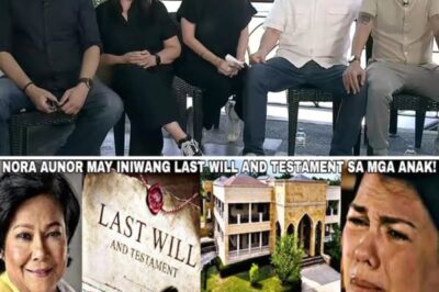 Official Reveal: The Shocking Names in Nora Aunor’s Will—One Name Will Leave You Speechless!