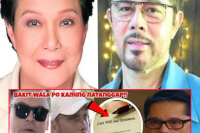 SHOCKING REVELATION: Nora Aunor’s adopted sons Kiko and Kenneth De Leon did not receive any inheritance from the superstar’s will. Desperate frustration reached a boiling point when the reason was revealed.(NG)
