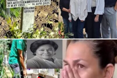 HALA GRABE! Lotlot De Leon nagulat sa nakita nang puntahan nila ang Puntod ni Nora Aunor😱 (NG)