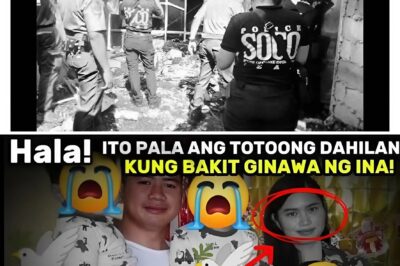 Dumating ang mga pulis upang kumuha ng mga pahayag mula sa mga tao sa lugar tungkol sa pagkamatay ng ina at 3 anak. Isang testigo ang nagbigay ng mahalagang impormasyon sa kaso
