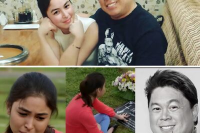 🕯️ Julia Barretto whispers at Dennis Padilla’s grave — Unspoken words that make fans cry