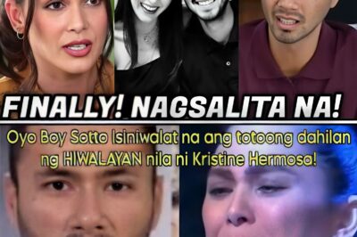 Tears, Truth, and Unspoken Regrets: Oyo Boy Sotto Emotionally Reveals the Real Reason Behind His Heart-Wrenching Split with Kristine Hermosa