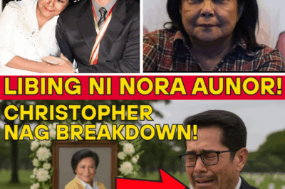 Christopher De Leon’s Whisper After Nora Aunor’s Funeral Reveals a Long-Held Secret