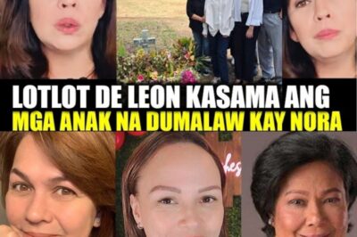 SHOCKING SCENE: Lotlot De Leon Surprised by Condition of Nora Aunor’s Grave (NH)