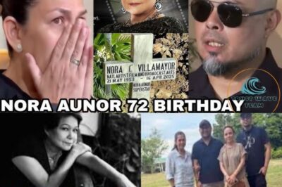 CRYING! Lotlot Matet and Ian De Leon Celebrate Nora Aunor’s Birthday at the Cemetery (NH)