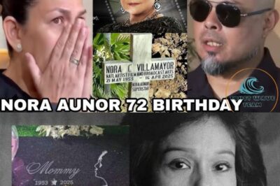 CRYING!! Lotlot Matet at Ian De Leon, Nagdiwang ng Kaarawan ni Nora Aunor sa Sementeryo (NH)