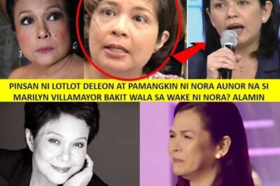 BREAKING: Why Was Marilyn Villamayor, Lotlot De Leon’s Cousin and Nora Aunor’s Niece, Absent at the Wake of Nora Aunor? (NH)