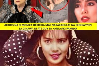 AKTRES NA SI MONICA HERRERA MAY NAKAKAGULAT NA REBELASYON SA GINAWA NI ATE GUY SA KANILANG PAMILYA (NH)