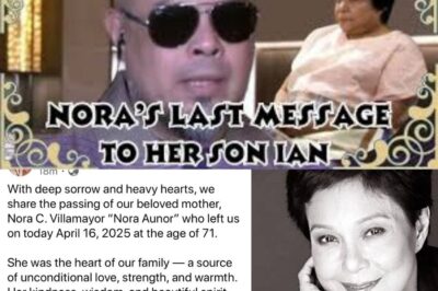 Pag-alala kay Nora Aunor: Sa Kanyang Kaarawan, Huling Mensahe sa Anak na si Ian de Leon, Isang Pagpapakita ng Pagmamahal ng Isang Ina (NH)