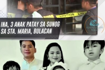 Tragedy in Sta. Maria: A Mother and Her Three Beloved Children Lost Forever in a Devastating Fire — The Father’s Heartbreaking Cry and the Community’s Rally to Save a Shattered Family (NH)