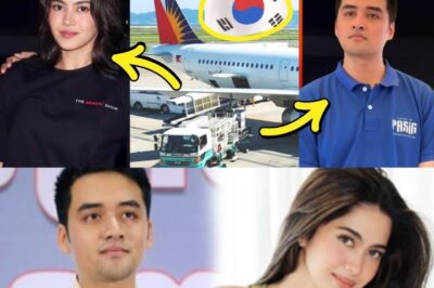 MAYOR VICO SOTTO AND ATASHA MUHLACH SPOTTED AT NAIA HEADING TO KOREA FOR A VICTORY VACATION! (NH)