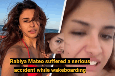 Serious consequences when Rabiya mateo plays wakeboarding