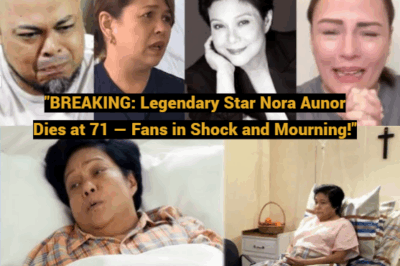 “BREAKING: Legendary Star Nora Aunor Dies at 71 — Fans in Shock and Mourning!”