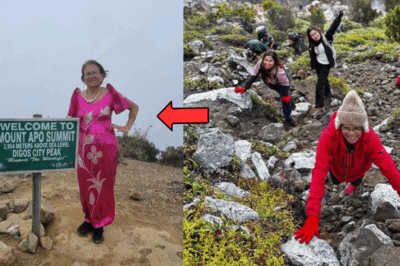“70-Year-Old Woman Scales Mt. Apo — What She Was Carrying in Her Backpack Shocked Even the Most Seasoned Climbers!”