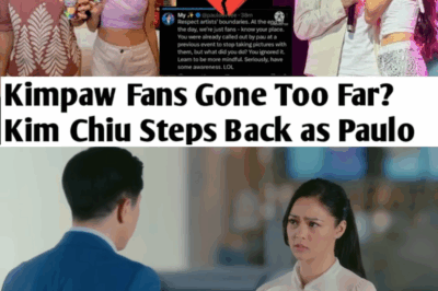 A Fan’s Outburst: The Moment That Changed Everything for Kim Chiu and Paulo Avelino