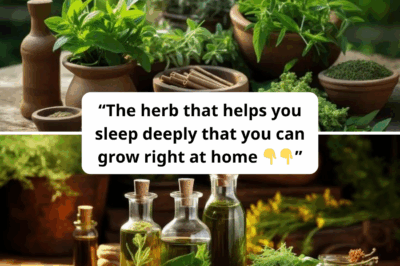 “The herb that helps you sleep deeply that you can grow right at home”