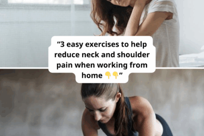 “3 easy exercises to help reduce neck and shoulder pain when working from home”