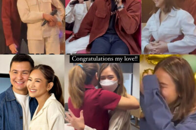 SARAH GERONIMO ON THE VERGE OF TEARS AFTER RECEIVING A NEW BLESSING — A DREAM COME TRUE YEARS IN THE MAKING (NG)