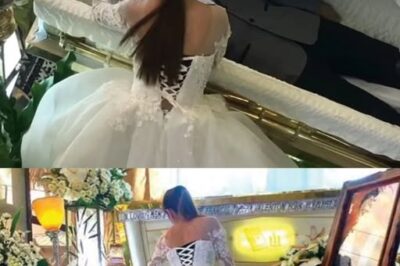 The Wedding Photoshoot Held Right in the Middle of the Wake — A Pure and Tragic Love Story