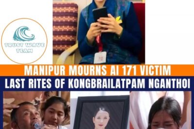 Manipur: Imphal Bids Farewell to AI 171 Crash Victim Kongbrailatpam Nganthoi Sharma (NH)