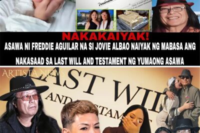 FREDDIE AGUILAR’S LAST WILL SHOCKS PUBLIC, LEAVES WIFE JOVIE ALBAO IN TEARS (an)