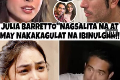 Julia Barretto Breaks Her Silence: A Shocking Revelation That Left Fans Speechless (an)