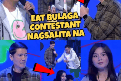 EXCLUSIVE: NAGKAGULO SA LIVE! CONTESTANT NG “EAT BULAGA” IBINUNYAG ANG BUONG PANGYAYARI—“MAY DAYAAN SA LIKOD NG CAMERA,” ANI NIYA!