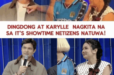 Explosive reunion alert! Dingdong and Karylle’s meeting on It’s Showtime left viewers stunned, but behind their smiles lies a tangled story nobody expected…