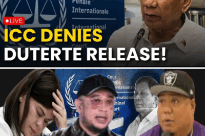 ICC Nagmatigas: Ibinasura ang Interim Release ni Duterte Dahil sa Limang Panganib, Nag-iwan ng Luha at Galit sa mga DDS Habang Pamilya ay Tumatanggap