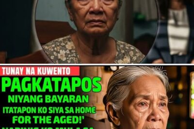 “PAGKATAPOS NIYANG BAYARAN ANG UTANG, ITATAPON KO SIYA SA HOME FOR THE AGED! PABIGAT NA SIYA DITO!” 😡👵💔
