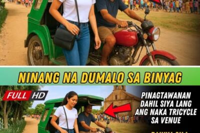 NINANG NA DUMALO SA BINYAG PINAGTAWANAN DAHIL SIYA LANG ANG NAKA TRICYCLE SA VENUE | INSPIRING STORY