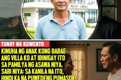 “TAY, UMALIS KA MUNA. TITIRA NA DITO SINA MAMA AT PAPA… NG ASAWA KO.” 😭🏠💔