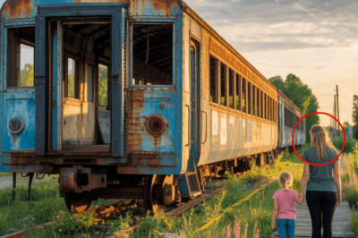 Single Mom Binili ang Lumang Train Car sa Halagang $500—Ang Natuklasan Niya sa Loob ang Nagpabago sa Buong Buhay Nila